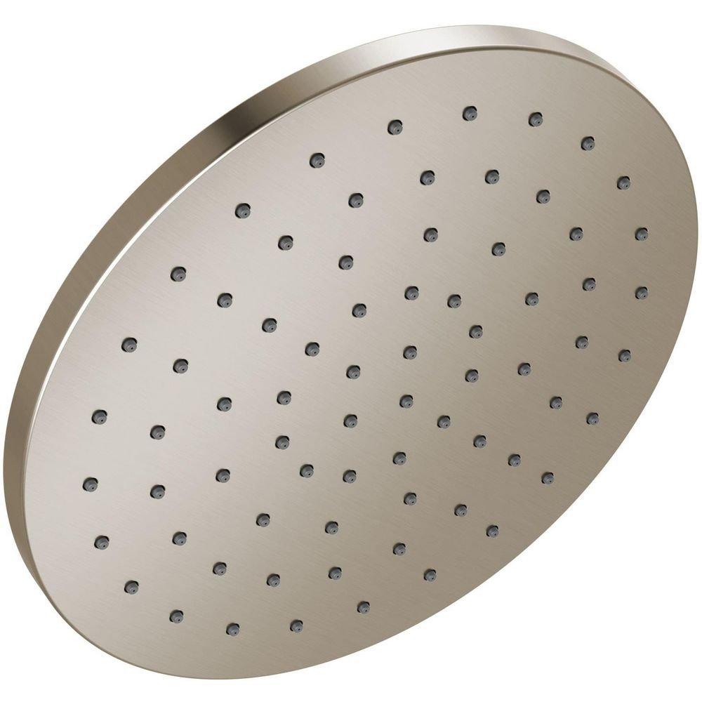 Delta Faucet SpotShield Brushed Nickel Single Function Showerhead 