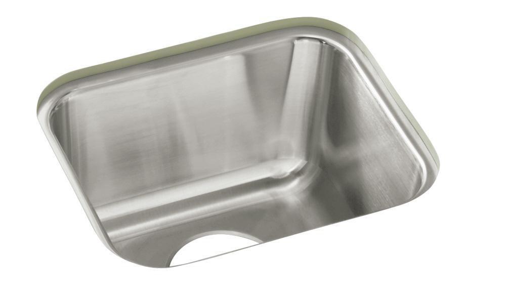 Sterling Luster Stainless Steel 14-1/4 x 11-3/4 in. Undermount Stainless Steel Bar Sink 