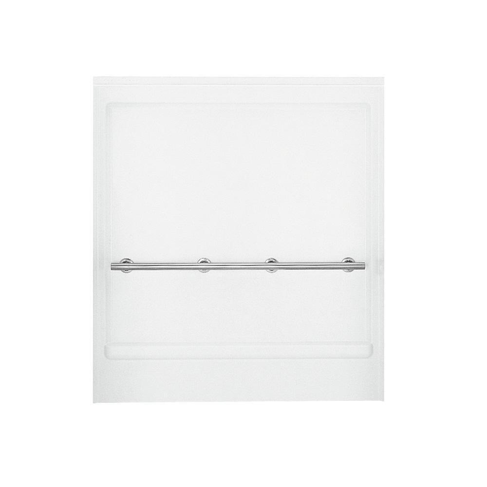 Sterling White 63-1/4 x 39-1/8 x 65-1/4 in. Tub & Shower Wall 