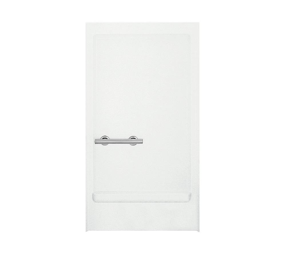 Sterling White 39-3/8 x 65-1/4 in. Shower Wall in White 