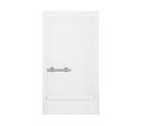 Sterling White 39-3/8 x 65-1/4 in. Shower Wall in White 