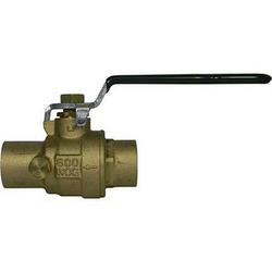 1/2 in Brass Full Port Sweat Ball Valve