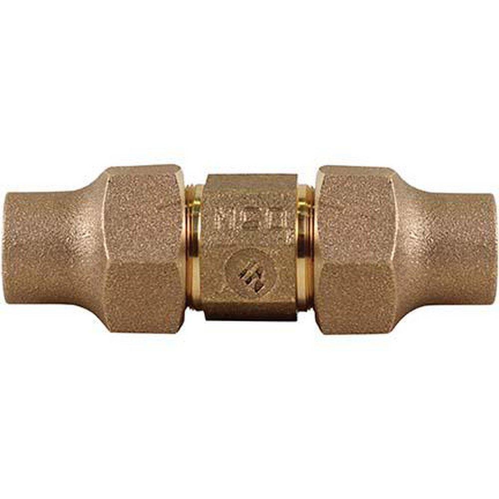 LF 1/2X3/4 FLR X FLR UNION 3 PART 