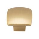 1-9/16 in. Square Cabinet Knob in Champagne Bronze