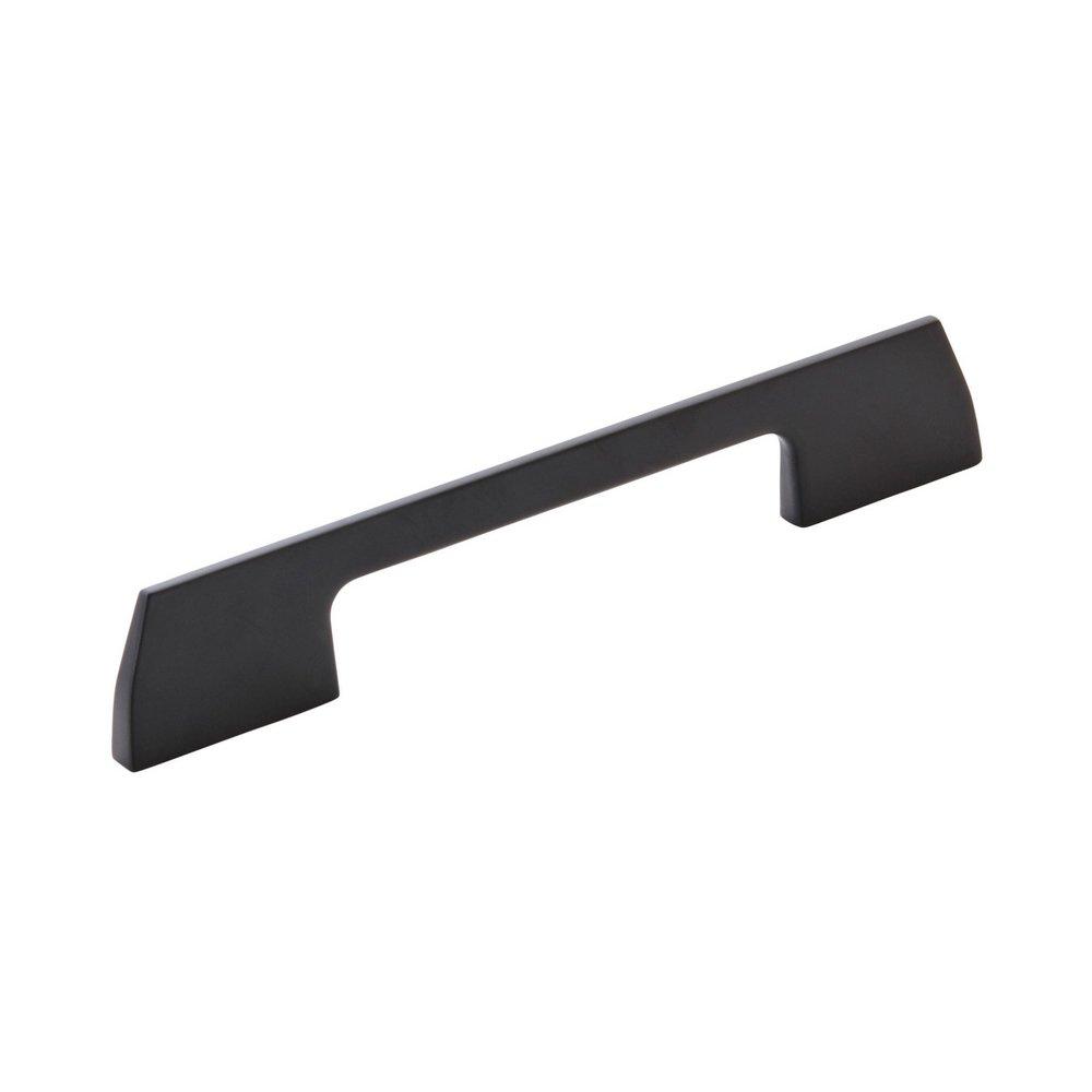Amerock Matte Black 5-1/16 in. Center-to-Center Pull 