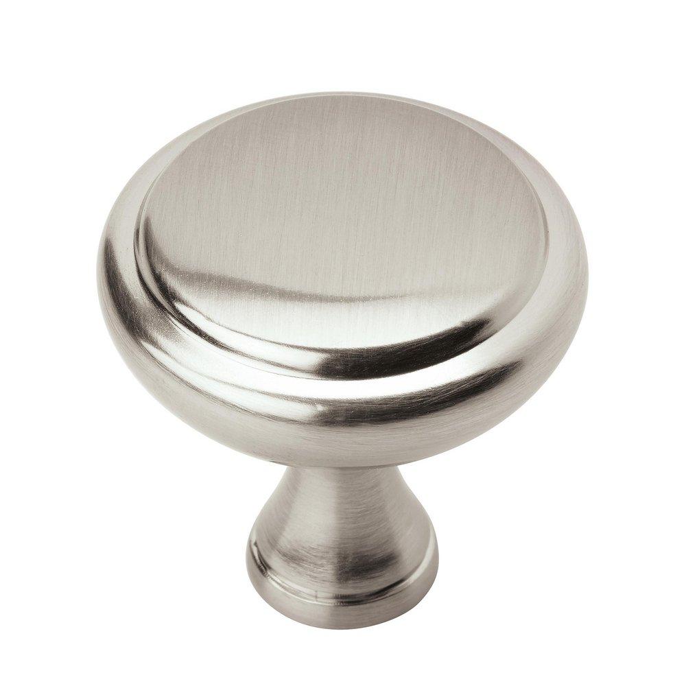 Amerock Satin Nickel 1-1/4 in. Round Knob 