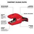 Brushless 1-1/4" - 2" Copper Tubing Cutter 