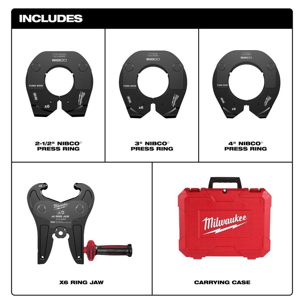 2-1/2-4 NIBCO PRESS RING KIT 