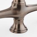 Signature Hardware Oil Rubbed Bronze Two Handle Pull Down Bridge Kitchen Faucet 