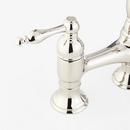 Signature Hardware Polished Nickel Two Handle Pull Down Bridge Kitchen Faucet 
