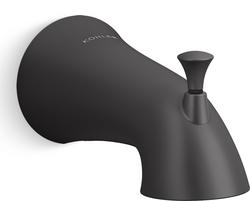 Diverter Tub Spout in Matte Black
