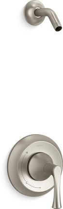 Rite-Temp® Single Handle Shower Faucet in Vibrant® Brushed Nickel (Trim Only) (Showerhead Sold Separately)