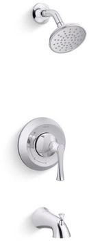 KOHLER Polished Chrome Single Handle Bathtub & Shower Faucet Trim Kit 