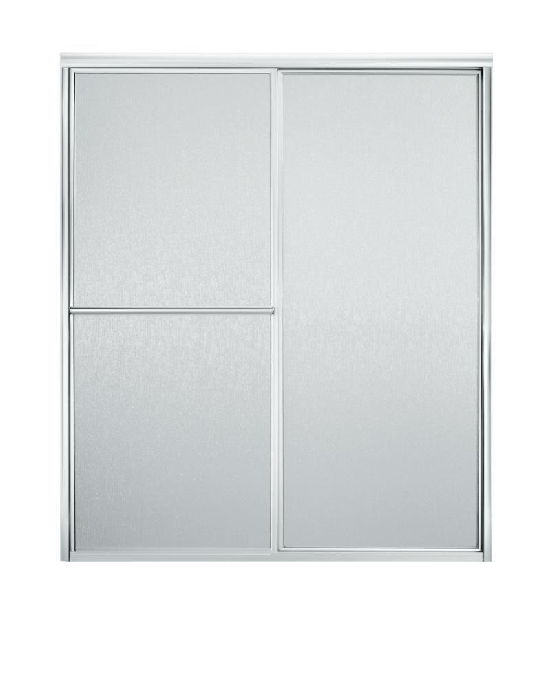 Sterling Silver 70 x 59 in. Framed Sliding Door 