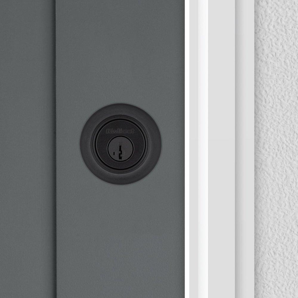 660 Deadbolt Keyed One Side in Matte Black 