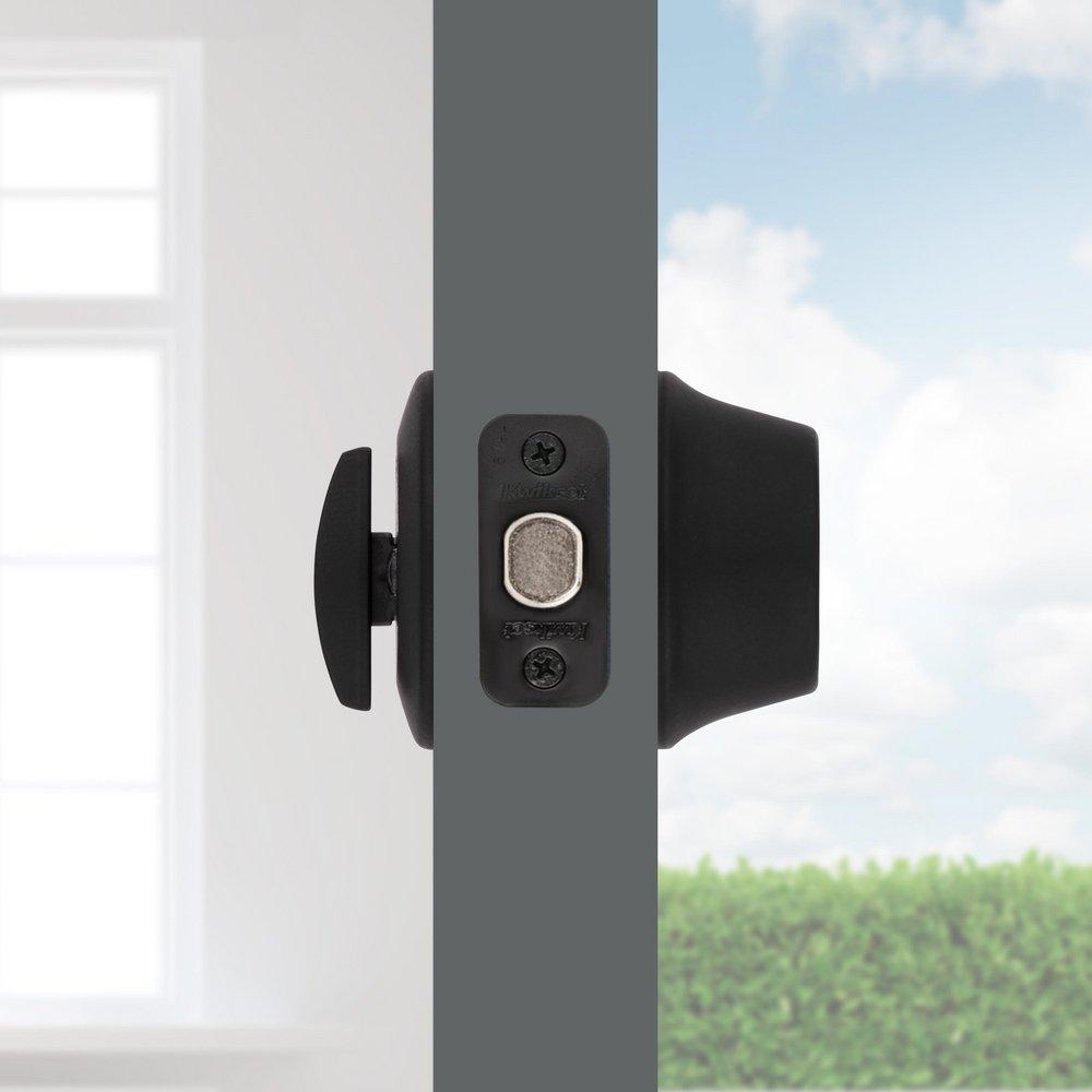 660 Deadbolt Keyed One Side in Matte Black 