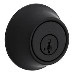 660 Deadbolt Keyed One Side in Matte Black