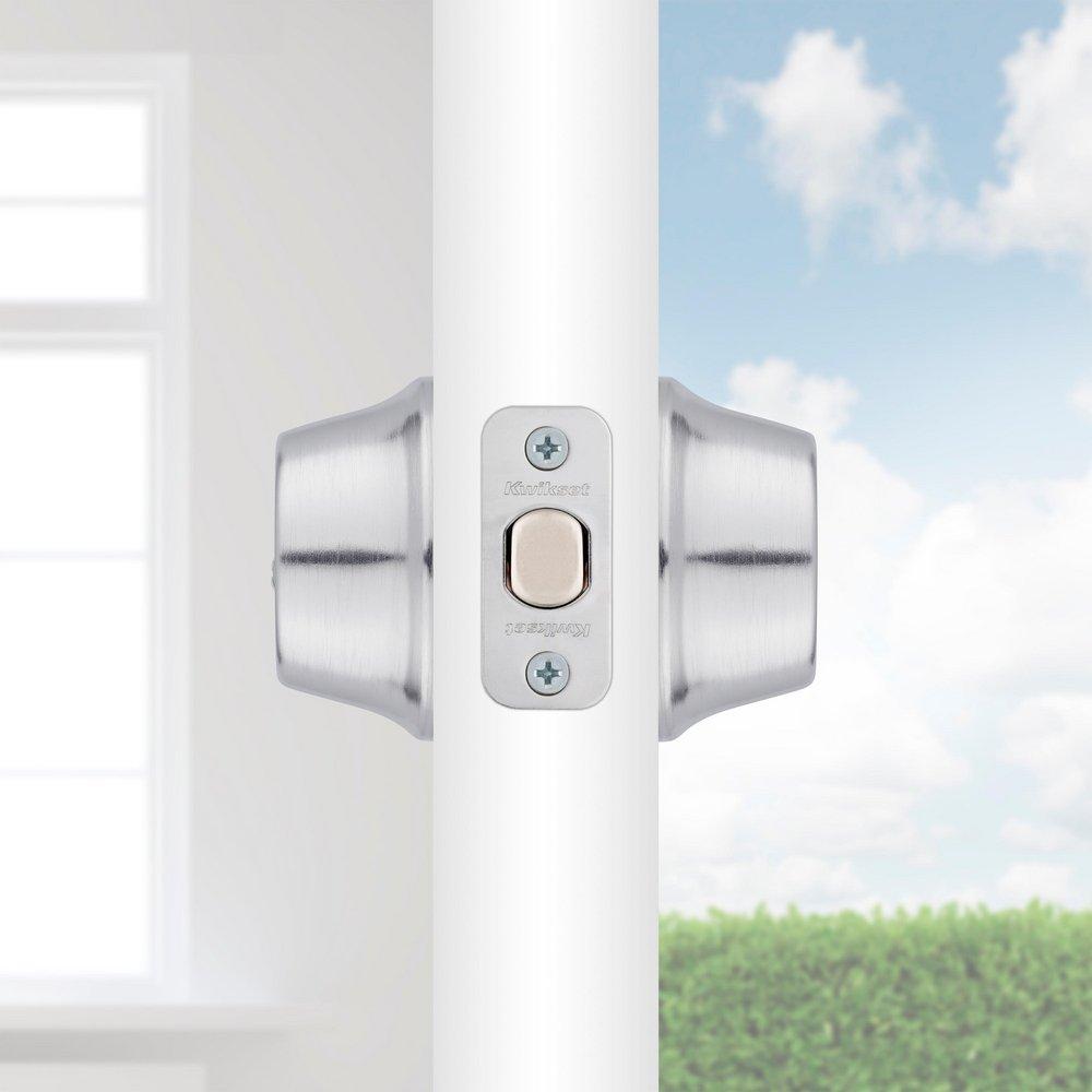 665 Deadbolt Keyed Both Sides with SmartKey Security in Satin Chrome 