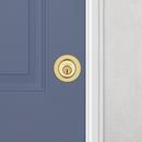 665 Deadbolt  Keyed Both Sides  with SmartKey Security in Polished Brass 