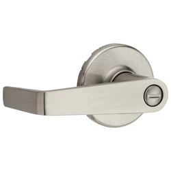 Kingston Bed/Bath UL Lever in Satin Nickel