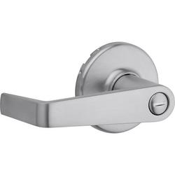Kingston Bed/Bath UL Lever in Satin Chrome