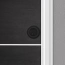 Single Cylinder Deadbolt in Matte Black 