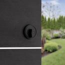 Single Cylinder Deadbolt in Matte Black 