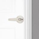 Winston Keyed Entry Lever in Satin Nickel 