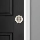 Deadbolt Keyed One Side with SmartKey Security in Satin Nickel 