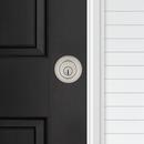 Deadbolt Keyed One Side with SmartKey Security in Satin Nickel 
