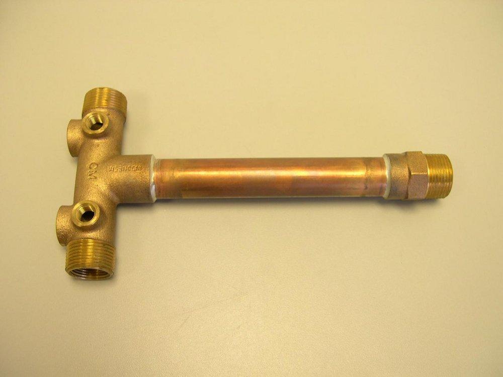 LF 1X10 FAB TANK CRS W/ 2 TAP 