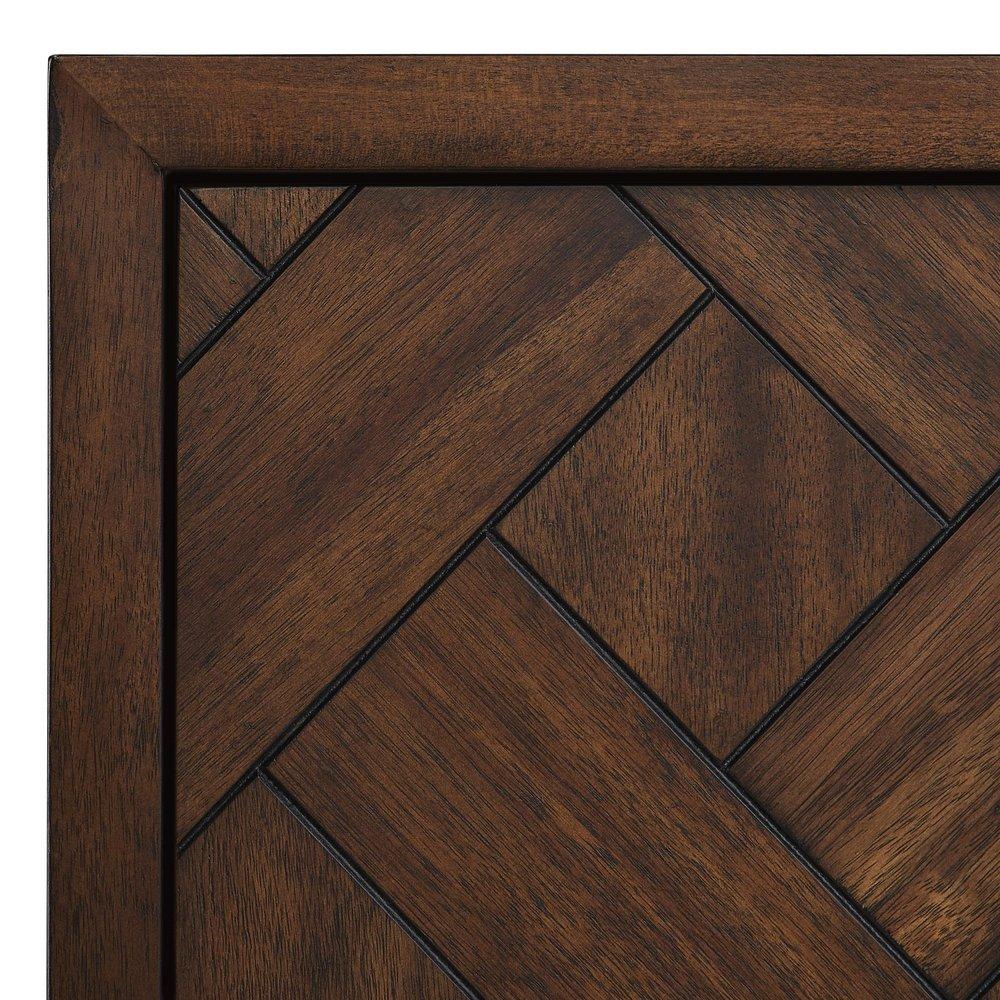 30 PATZI WALL-MOUNT VANITY - CHOCOLATE BARK BROWN - VANITY CABINET ONLY 