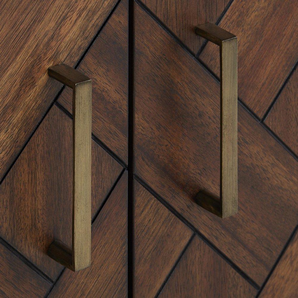 48 in. Vanity Cabinet in Chocolate Bark Brown 