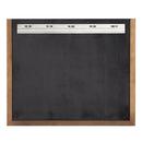 24 PATZI VANITY WITH RECTANGULAR UNDERMOUNT SINK - CHOCOLATE BARK BROWN - ARCTIC WHITE - WIDESPREAD 