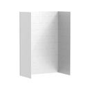 ASPIRATIONS 60X32X82 SHOWER WALLS GU WHT 