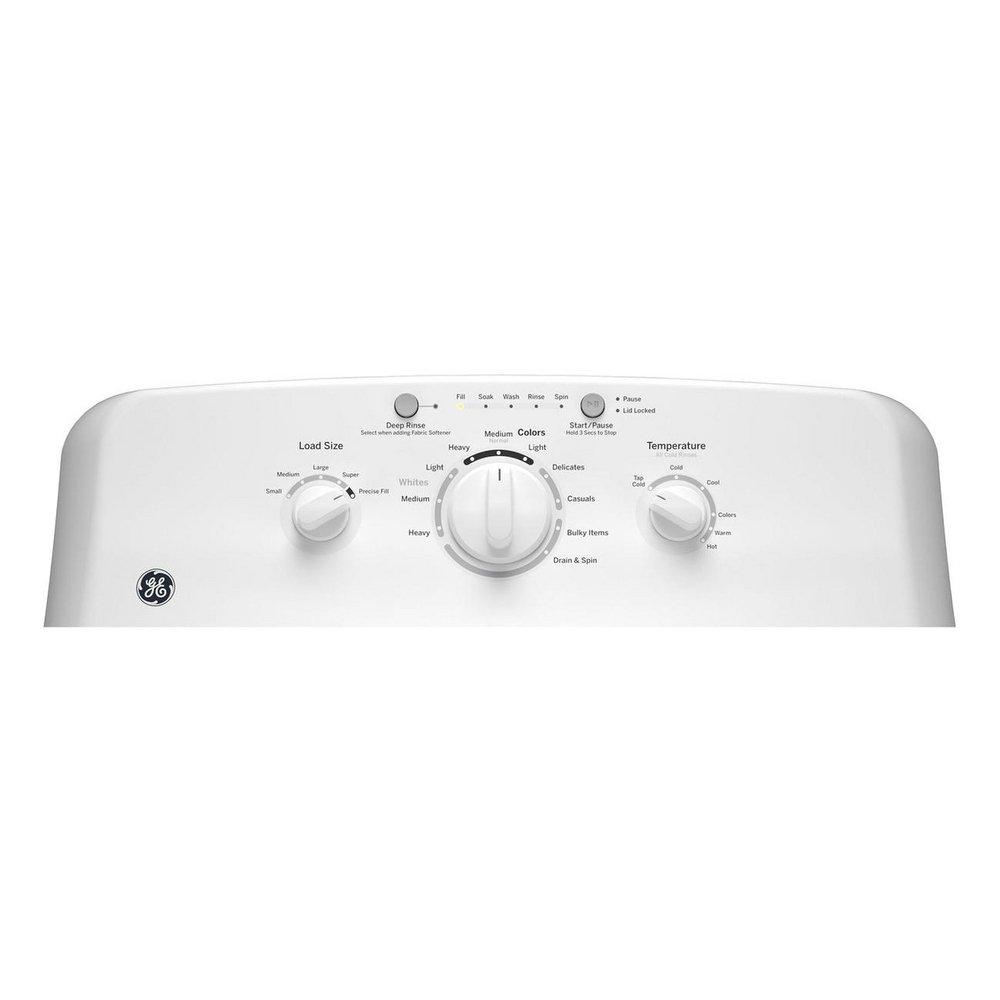 27 in. 4.0 cu. ft. Top Load Washer with Water Level Control in White 