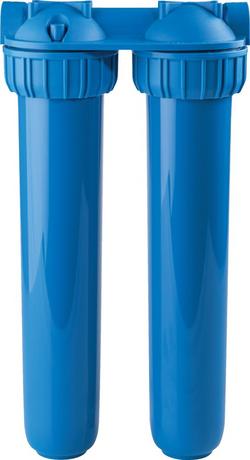 Duo 20 in. Filter Housing, 3/4 in. NPT