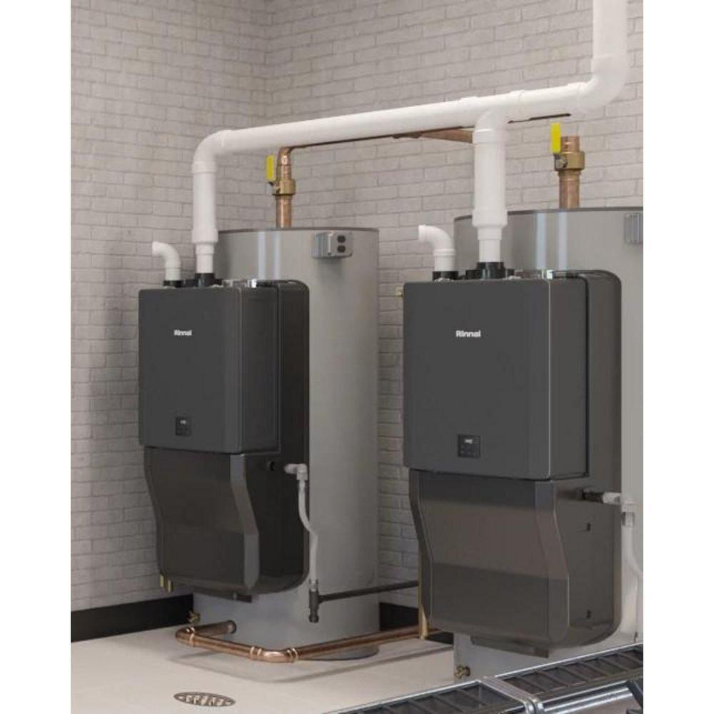 Rinnai 119 gal. Commercial Hybrid Water Heater 
