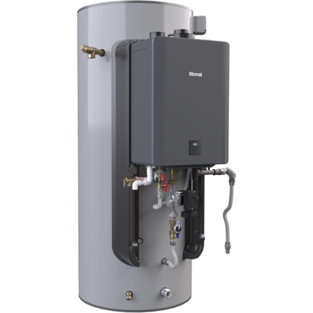Rinnai 80 gal. Commercial Hybrid Water Heater 