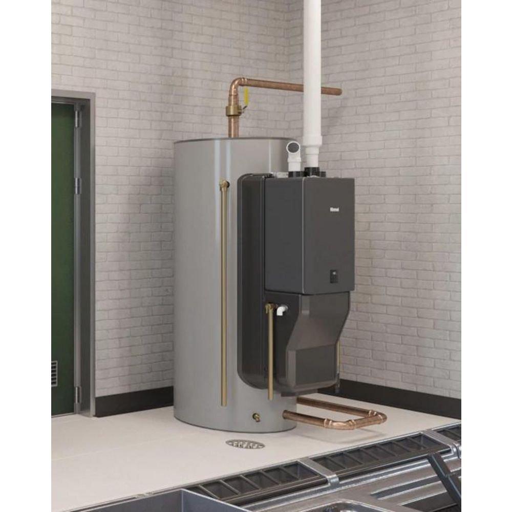 Rinnai 80 gal. Commercial Hybrid Water Heater 