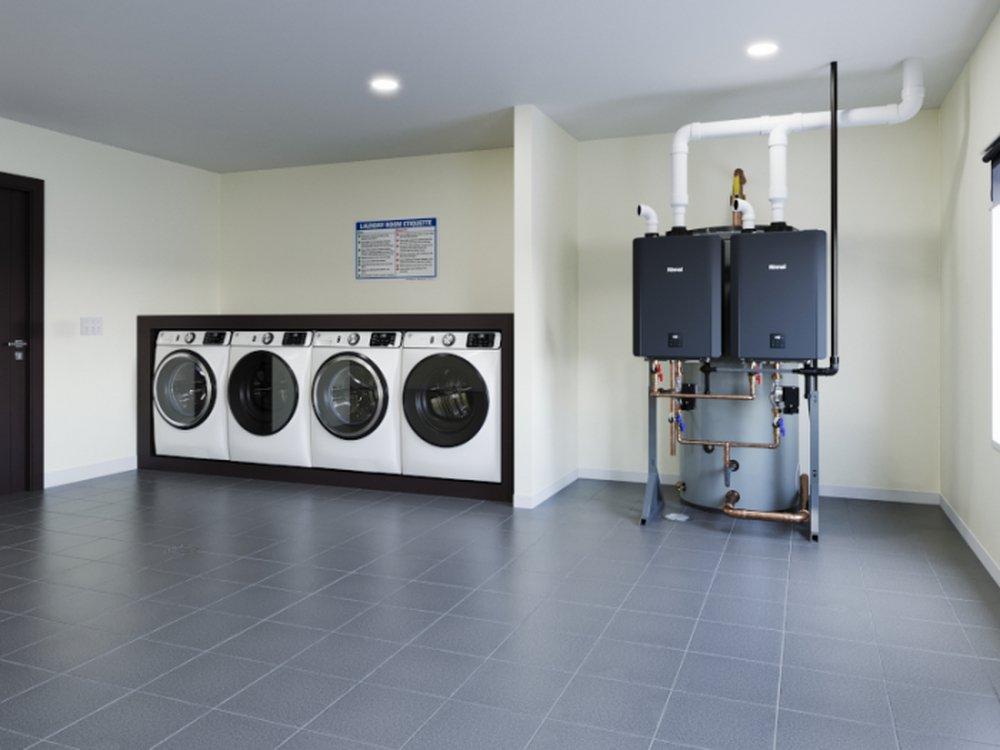 119 gal. 116 kW Natural Gas Heat Pump Water Heater 