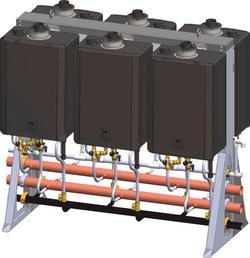 6 Unit Free Standing Rack