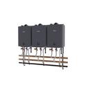 Interior Wall Mount 3-Unit Tankless Water Heater System 