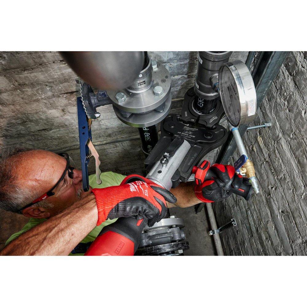 2-1/2" - 4" IPS-P PIVOTING PRESS RING KIT FOR M18 FORCE LOGIC LONG THROW PRESS TOOL 