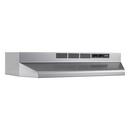 30 in. Non-Ducted Under Cabinet Range Hood in Stainless Steel 