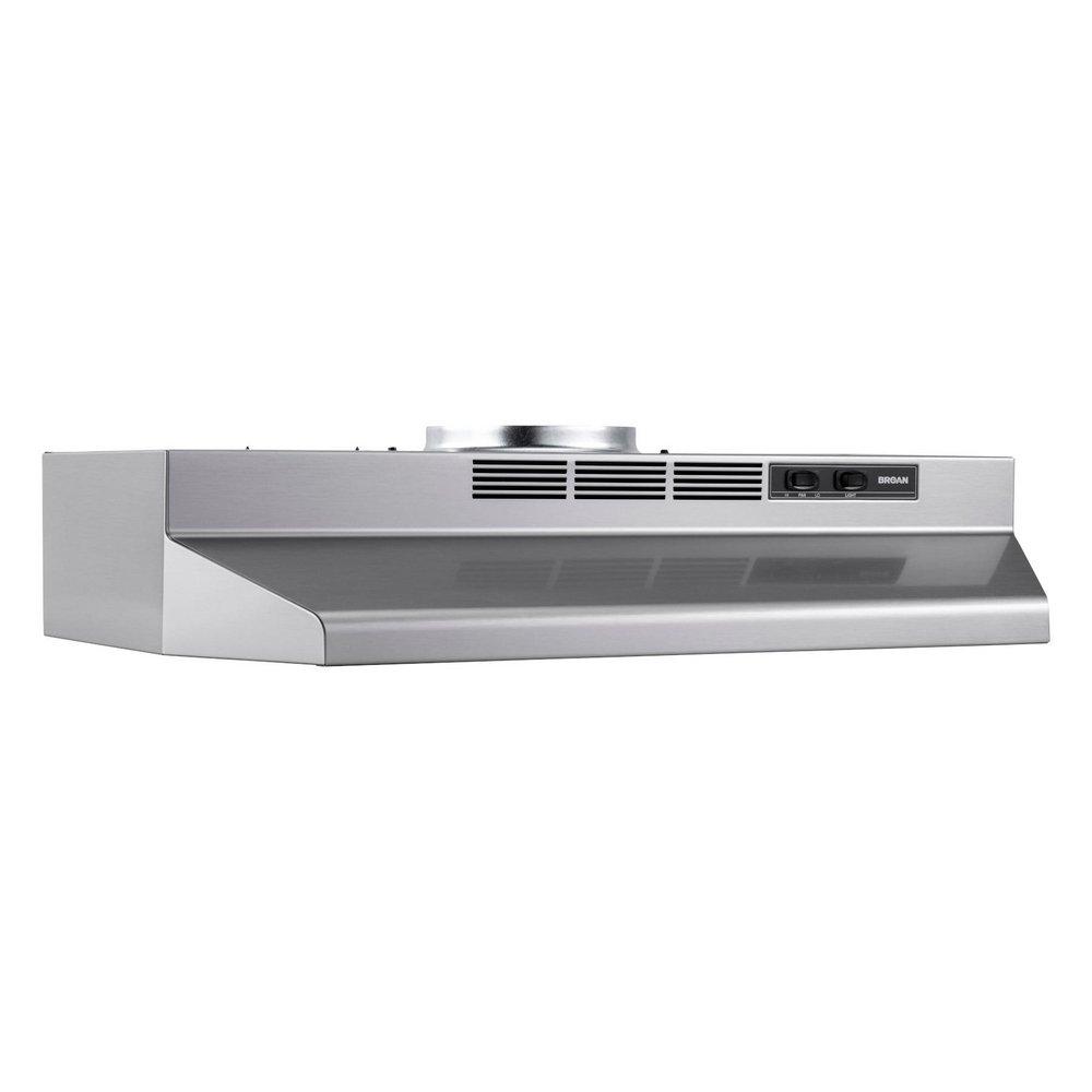 24 in. Under Cabinet Range Hood in Stainless Steel 
