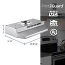 30 in. Under Cabinet Range Hood in Stainless Steel 