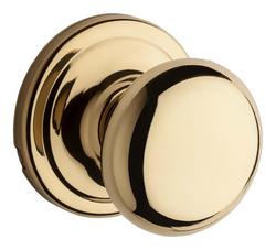 Hall/Closet Door Knob in Polished Brass