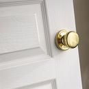 HANCOCK HALL/CLOSET KNOB IN POLISHED BRASS 