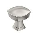 STATURE 1-1/4 INCH 32MM DIAMETER POLISHED NICKEL CABINET KNOB 
